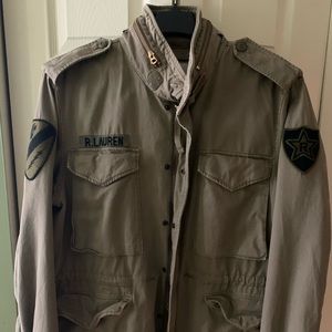 NWOT Denim and Supply Military Jacket by RL.